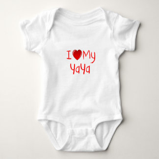 I Love My YaYa Infant & Toddler T-Shirt Baby Bodysuit