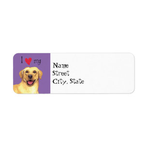 I Love my Yellow Lab