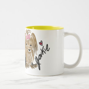 I Love My Yorkie coffee mug