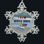I Love Myrtle Beach<br><div class="desc">I Love Myrtle Beach,  colourful beach towel and beach ball,  popular design</div>