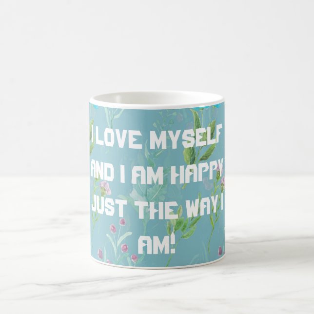 I love myself coffee mug (Center)