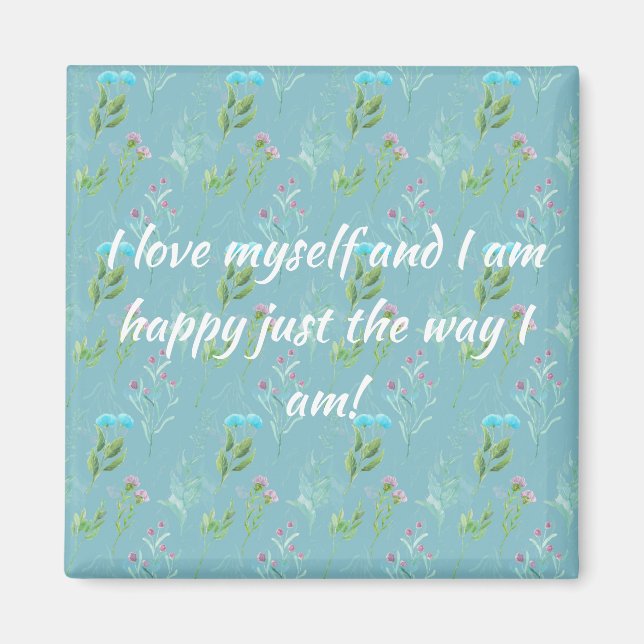 I love myself magnet (Front)