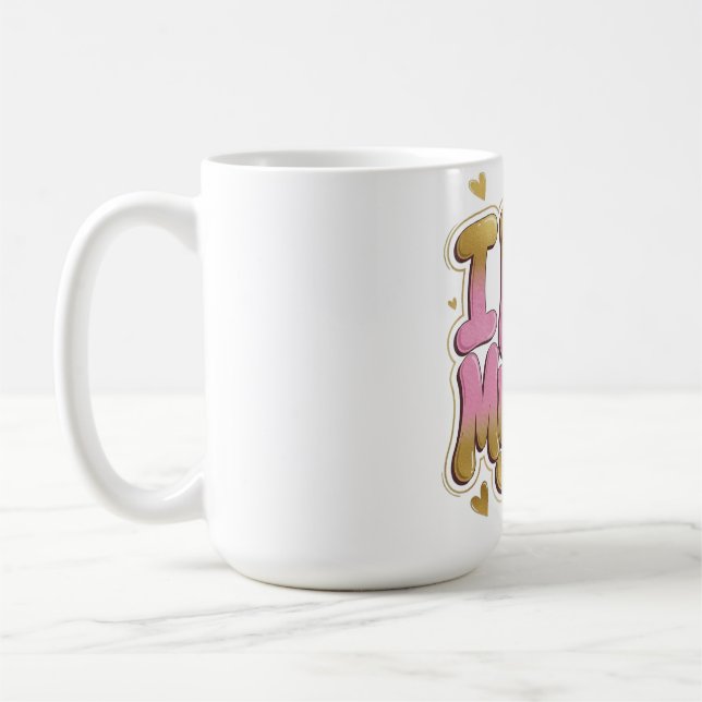 I Love Myself | Self-Love Gradient Design Mug (Left)