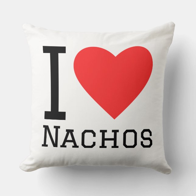 I love nachos cushion (Front)