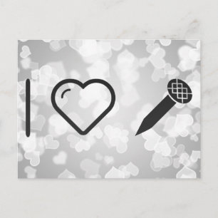 I Love Nails Postcard
