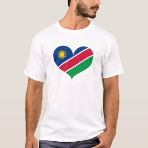I Love Namibia Flag T-Shirt