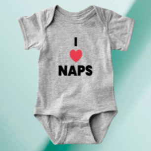 I Love Naps Baby Bodysuit – Cosy Humour for Little