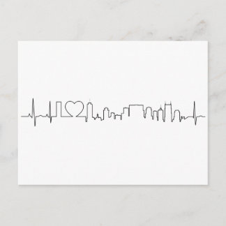 I love Nashville in a extraordinary style Postcard