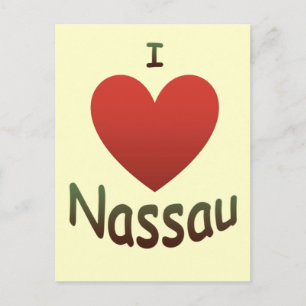 I Love Nassau Postcard