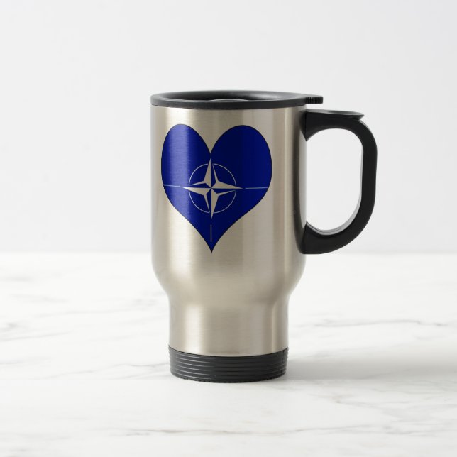 I Love Nato Travel Mug (Right)
