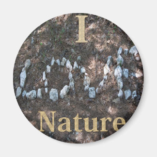 I Love Nature Apparel and Gifts Magnet
