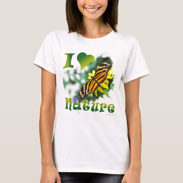 I Love Nature Shirt (Front)