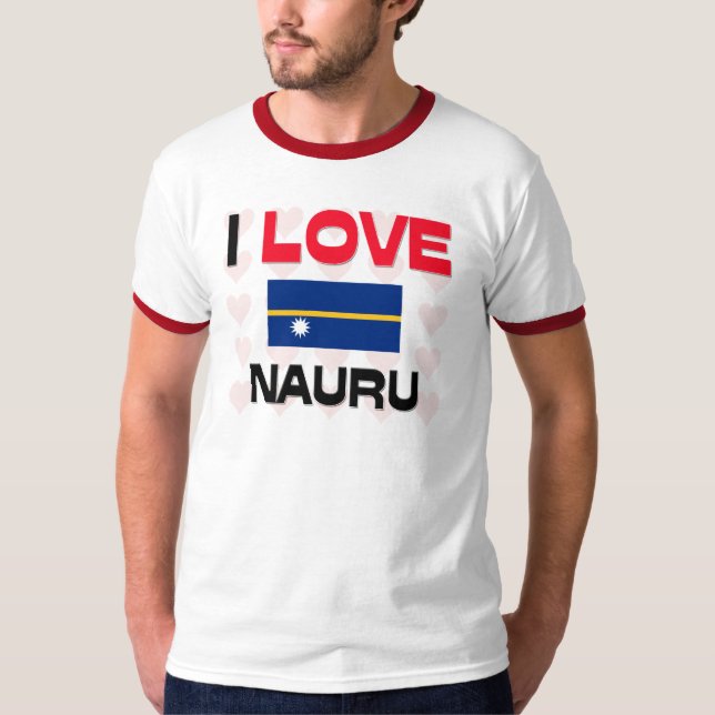 I Love Nauru T-Shirt (Front)