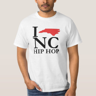 I Love NC Hip Hop Tee