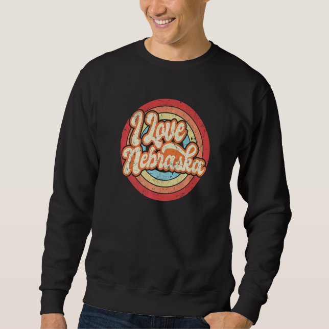 I Love Nebraska   Sweatshirt (Front)
