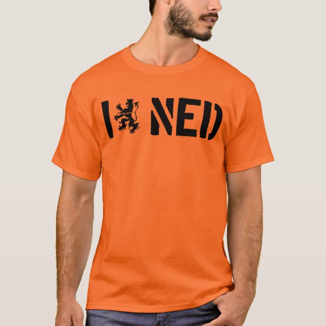 I Love NEDERLANDS Tee (Front)