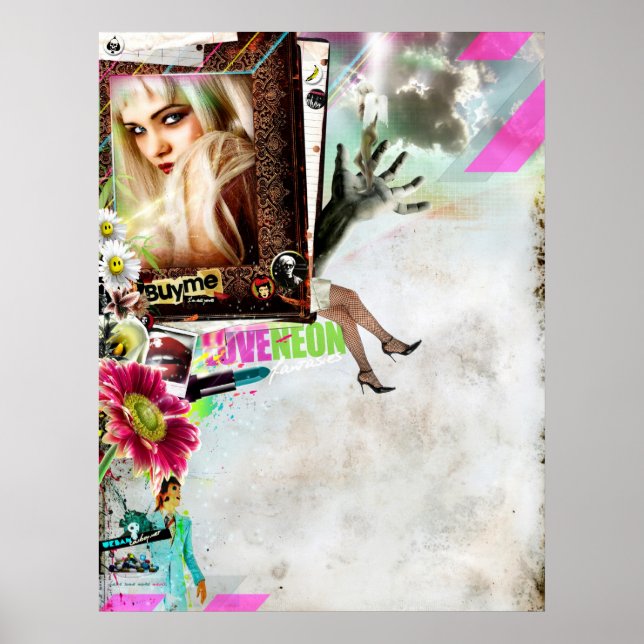 i love NEON Poster (Front)