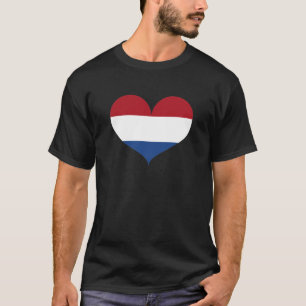 I Love Netherlands Flag T-Shirt