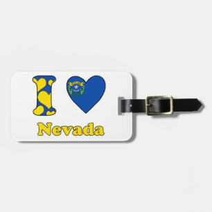 I love Nevada Luggage Tag