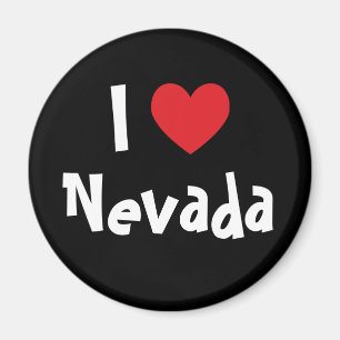 I Love Nevada Magnet