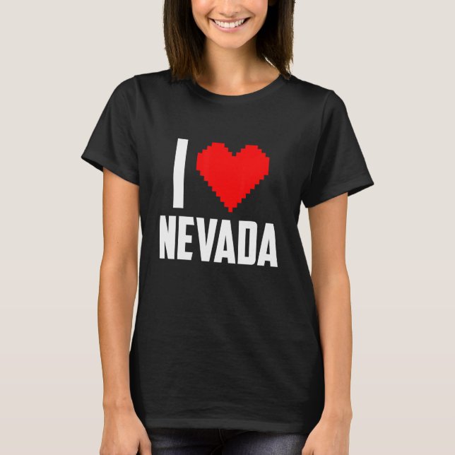 I love Nevada T-Shirt (Front)