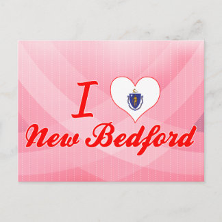 I Love New Bedford, Massachusetts Postcard