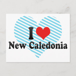 I Love New Caledonia Postcard