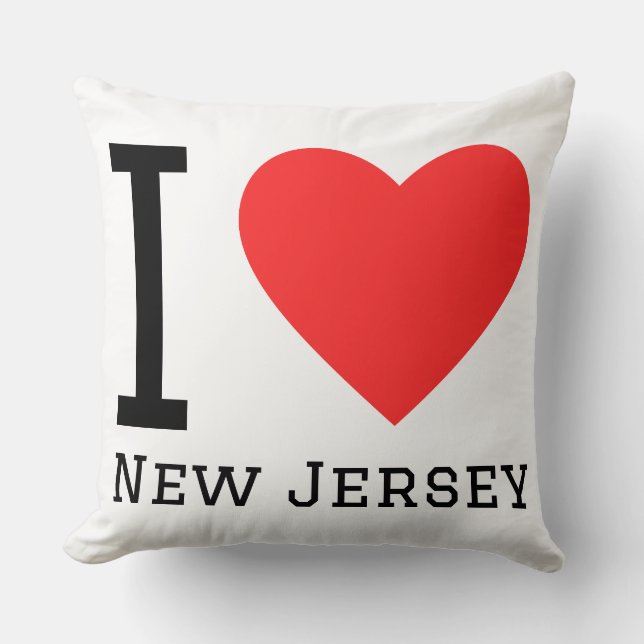 I love new jersey cushion (Front)