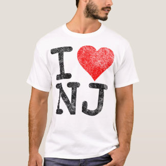 I Love New Jersey I Heart Nj T-Shirt