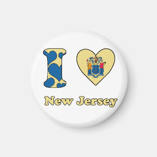 I love New Jersey Magnet