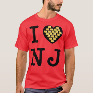 I Love New Jersey NJ gold bars scandal politics T-Shirt
