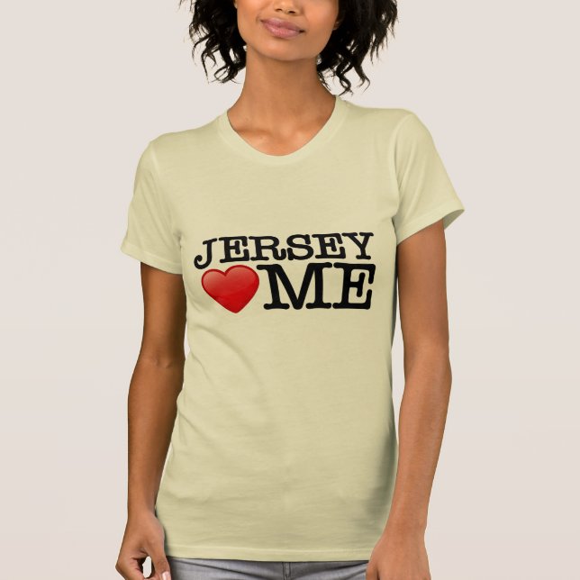 I love New Jersey, NJ loves me T-Shirt (Front)