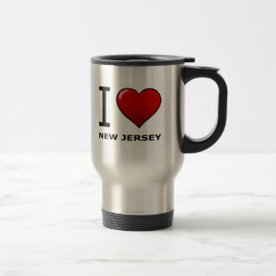 I LOVE NEW JERSEY TRAVEL MUG