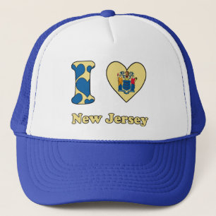 I love New Jersey Trucker Hat