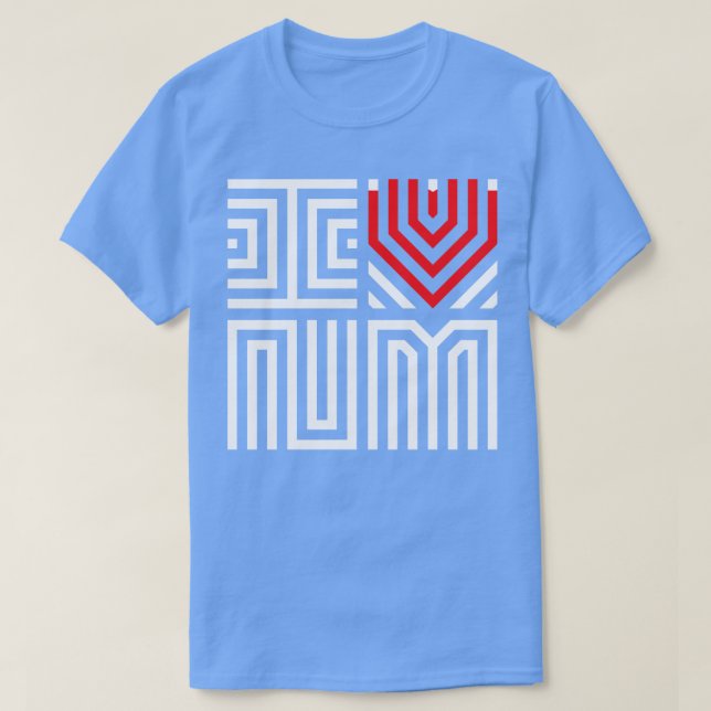 I Love New Mexico  2 T-Shirt (Design Front)