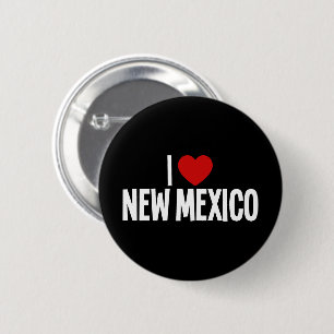 I Love New Mexico • I Heart New Mexico Round 6 Cm Round Badge