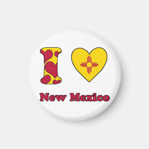 I love New Mexico Magnet
