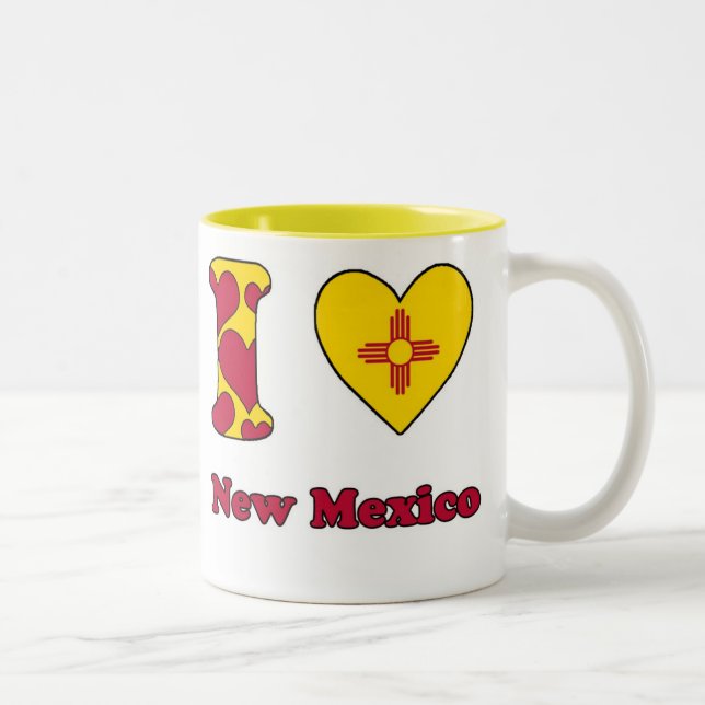 I love New Mexico Two-Tone Coffee Mug (Right)