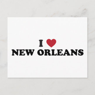 I Love New Orleans Louisiana Postcard
