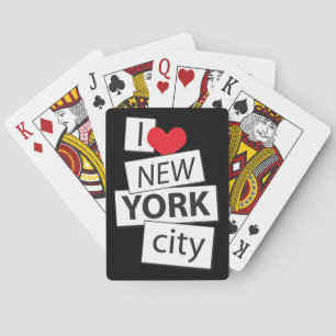 I Love New York City Playing Cards