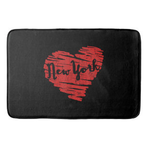 I Love New York Heart NY Bath Mat