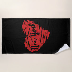 I Love New York Heart NY Beach Towel