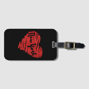 I Love New York Heart NY Luggage Tag