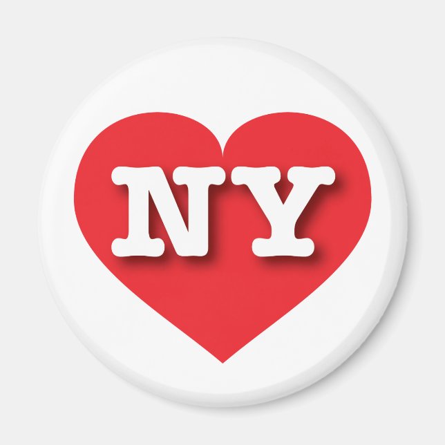 I love New York - NY red heart Magnet (Front)