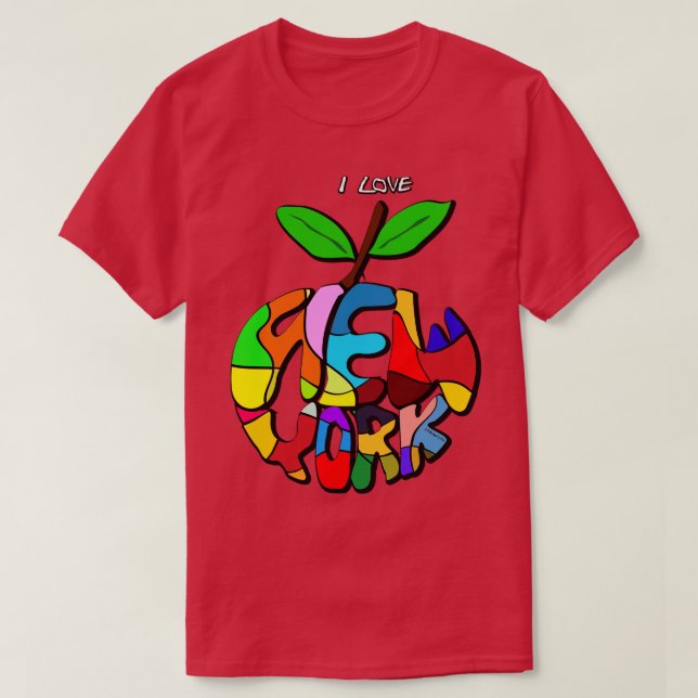 I Love New York T-Shirt (Design Front)