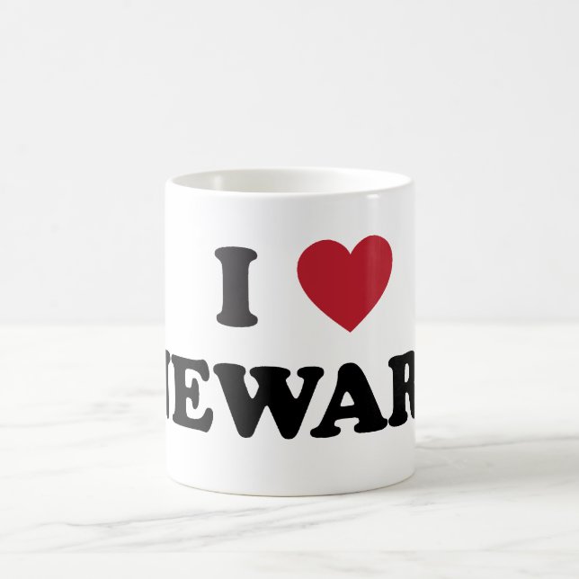 I Love Newark New Jersey Coffee Mug (Center)