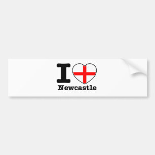 I love Newcastle Bumper Sticker