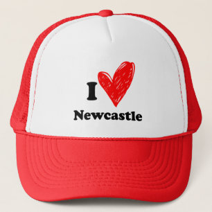 I love Newcastle Trucker Hat