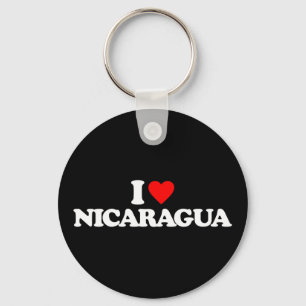 I LOVE NICARAGUA KEY RING