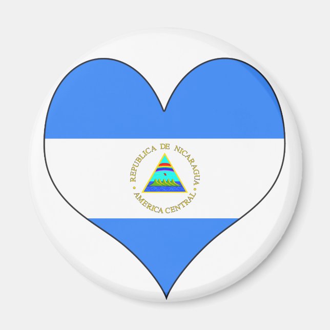 I Love Nicaragua Magnet (Front)